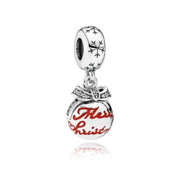Pandora Jewelry Pandora Merry Christmas Bauble Dangle Charm Poshmark